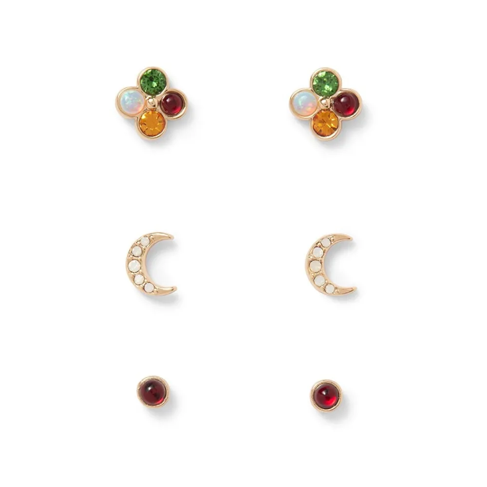 Earrings^The Met Store Celestial Symbols Stellar Stud Earrings Set