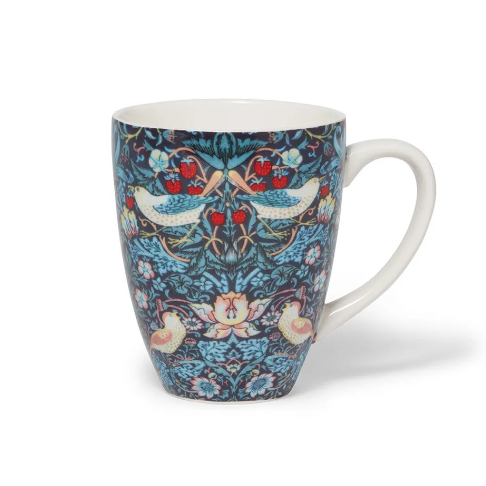 Tableware^The Met Store William Morris Strawberry Thief Covered Mug with Tea Infuser