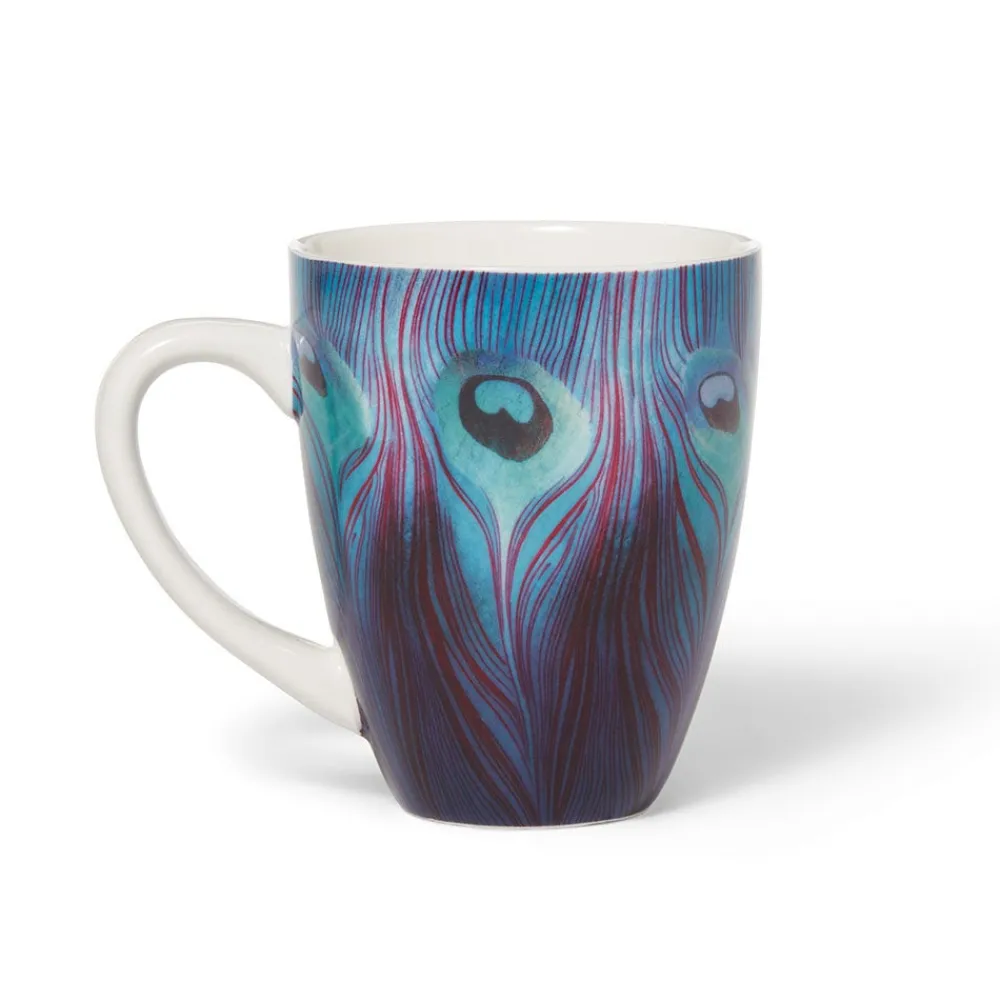 Tableware^The Met Store Louis C. Tiffany Peacock Feather Covered Mug with Tea Infuser