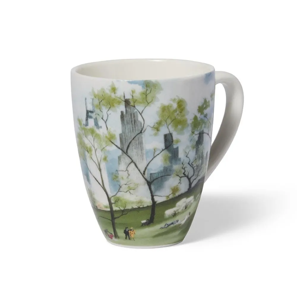 Tableware^The Met Store Dehn Spring in Central Park Covered Mug with Tea Infuser