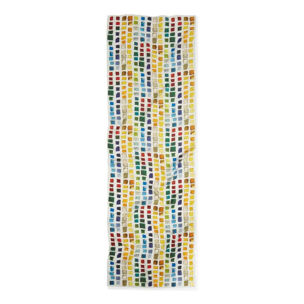 Scarves & Wraps^The Met Store Byzantine Tesserae Oblong Silk Scarf