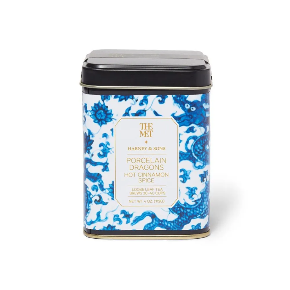 Tableware^The Met Store Harney & Sons Porcelain Dragons Hot Cinnamon Spice Tea