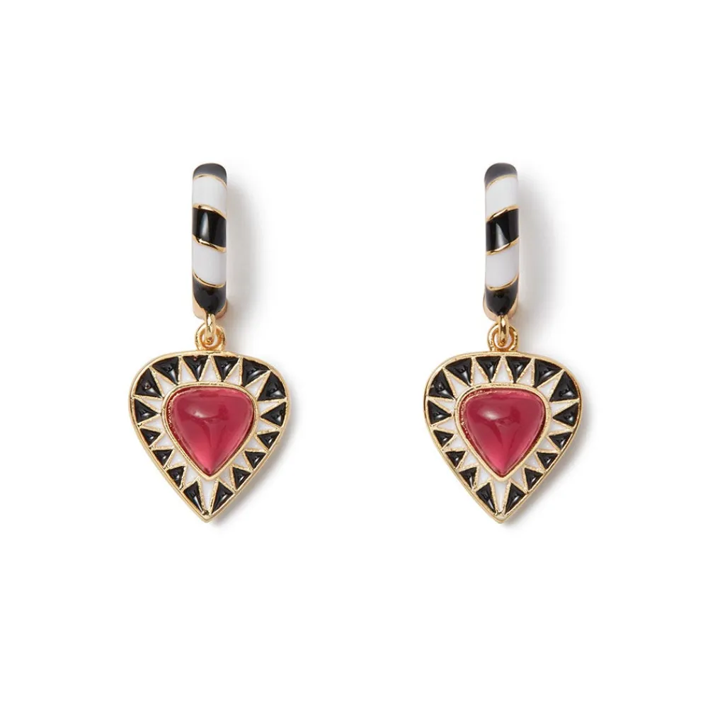 Earrings^The Met Store Atef Crown Huggie Charm Earrings