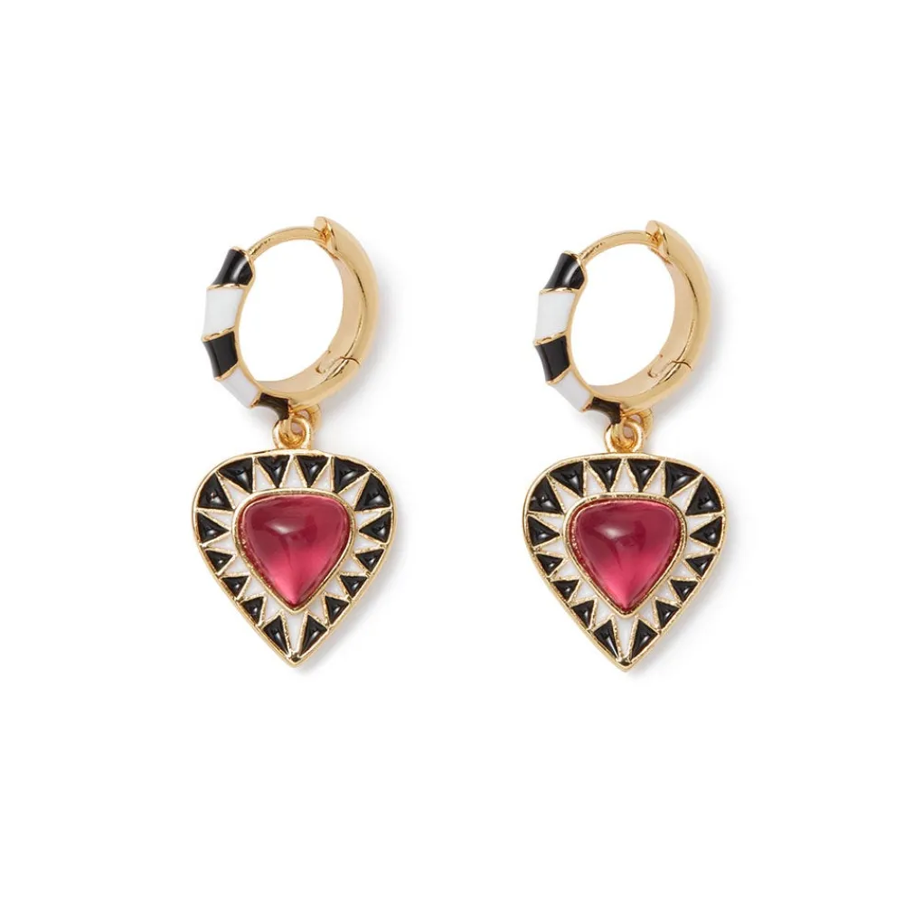 Earrings^The Met Store Atef Crown Huggie Charm Earrings