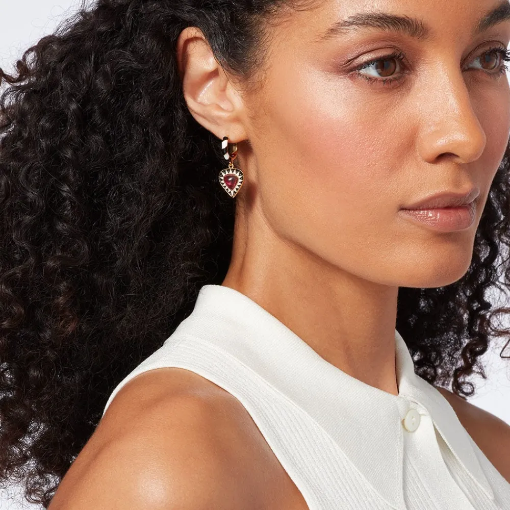 Earrings^The Met Store Atef Crown Huggie Charm Earrings