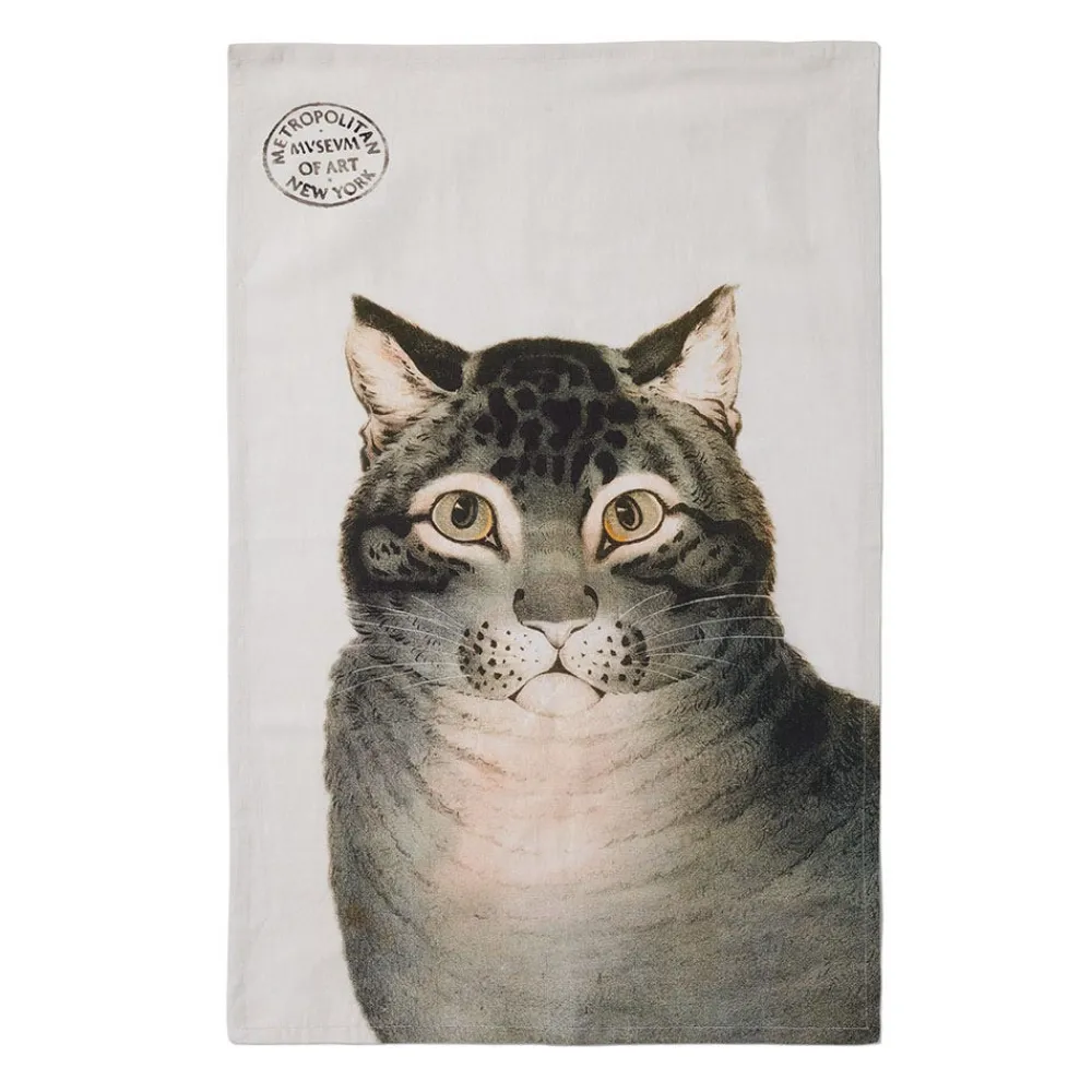 Decorative Accents^The Met Store The Favorite Cat Tea Towel