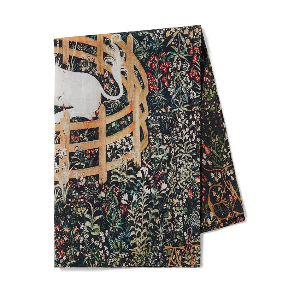 Decorative Accents^The Met Store Unicorn Tea Towel