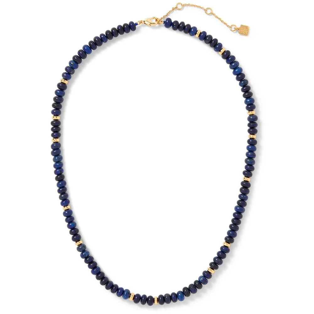 Necklaces^The Met Store Royal Egyptian Beaded Lapis Necklace