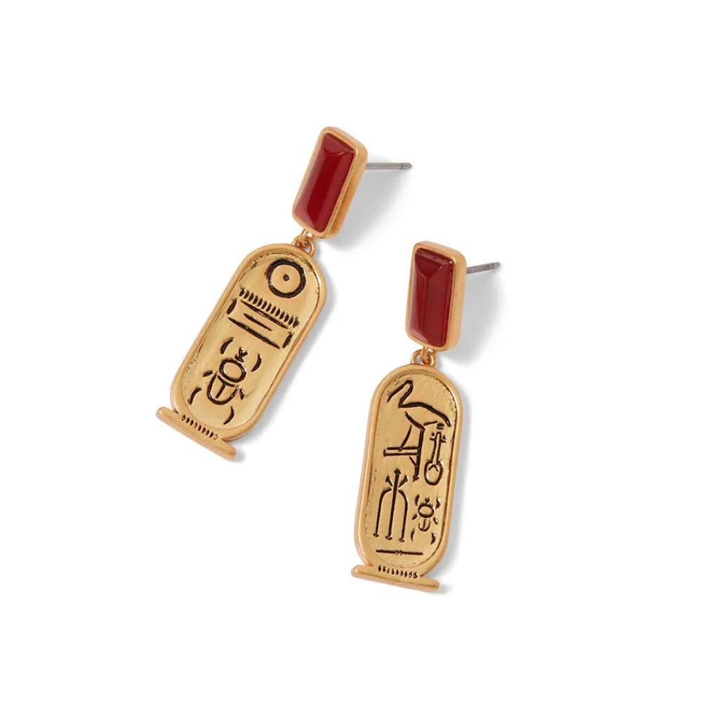 Earrings^The Met Store New Kingdom Gems Double-Drop Earrings