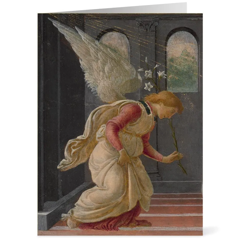 Holiday Cards^The Met Store Botticelli: The Annunciation Holiday Cards