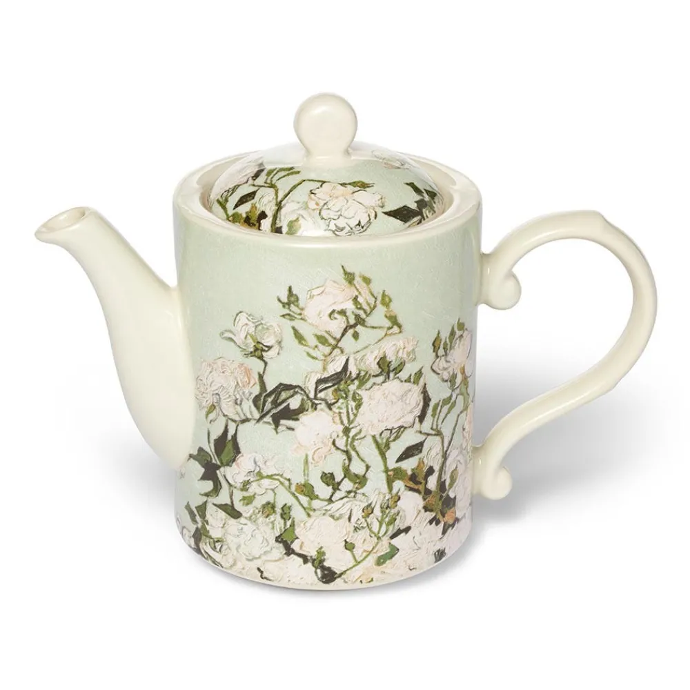 Tableware^The Met Store Van Gogh Roses Teapot