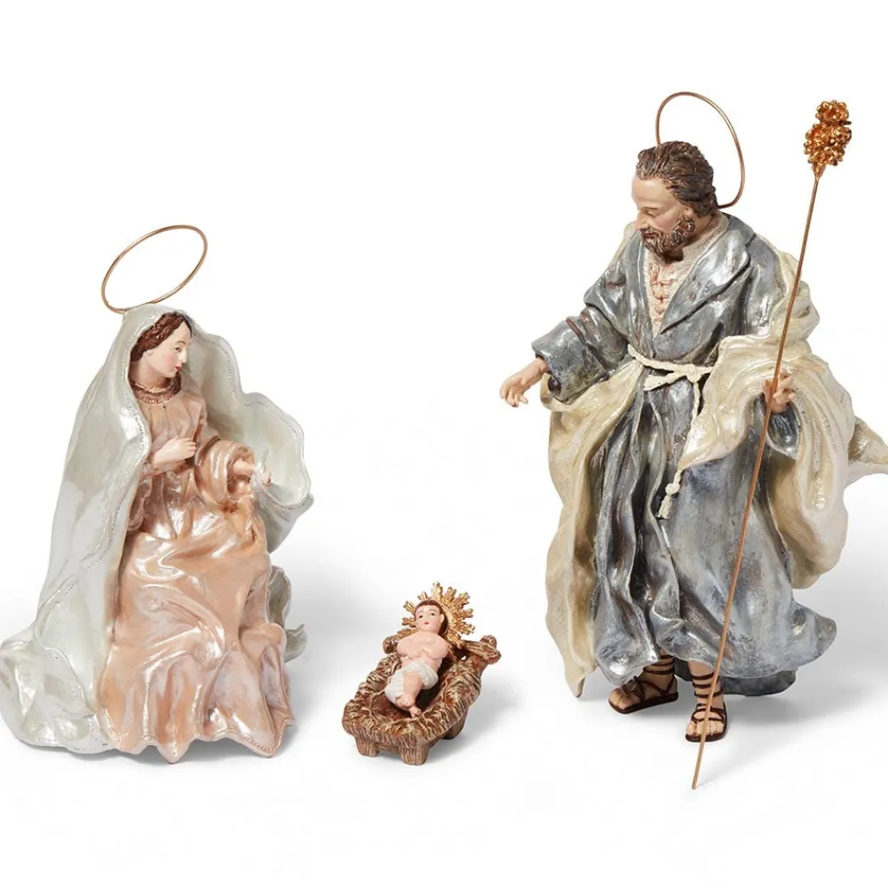 Ornaments^The Met Store Italian Crèche Holy Family Figurine Set