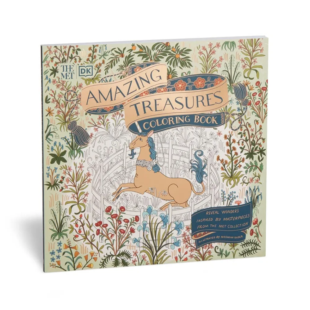 Art Supplies & Easels|Kids' Books^The Met Store The Met Amazing Treasures Coloring Book