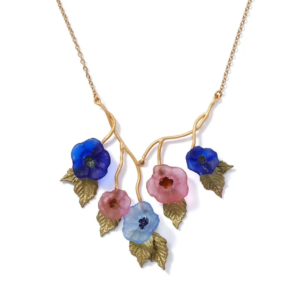 Necklaces^The Met Store Morning Glories Bib Necklace