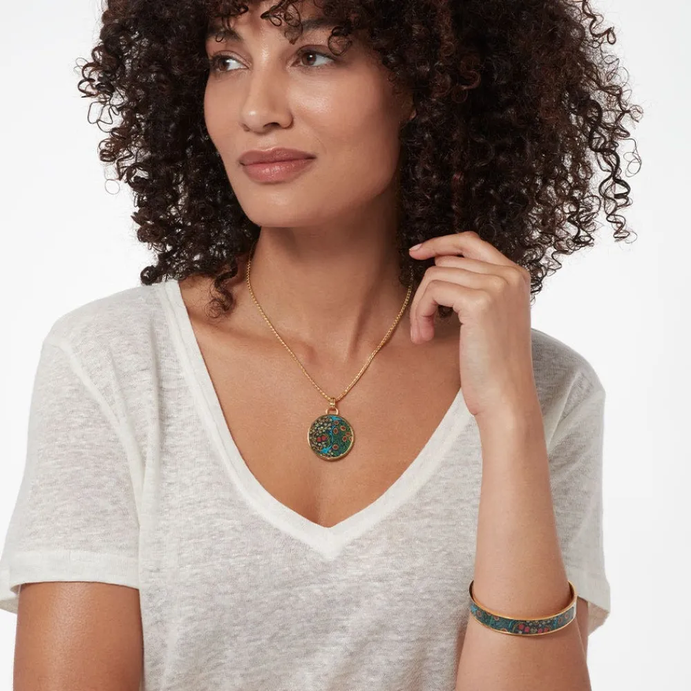 Bracelets^The Met Store William Morris Blackthorn Enamel Bangle