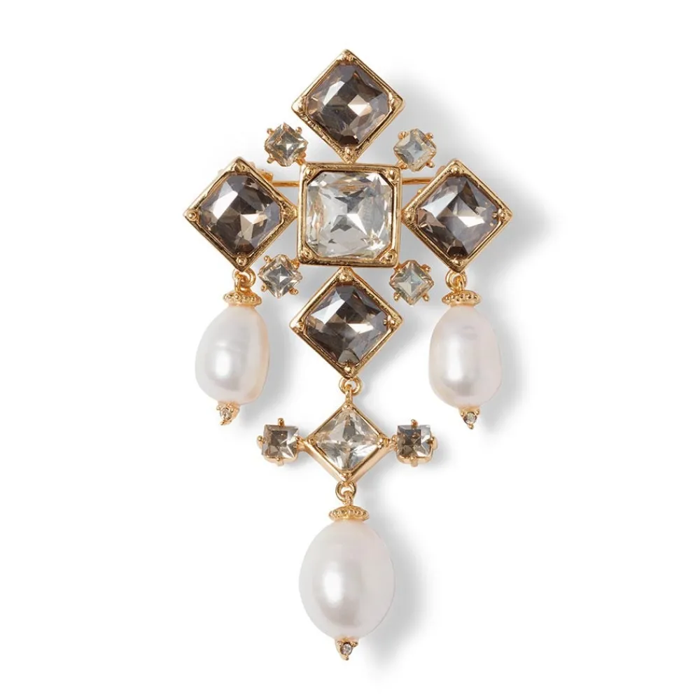 Pins & Brooches^The Met Store Royal Tudor Pearl Chandelier Brooch