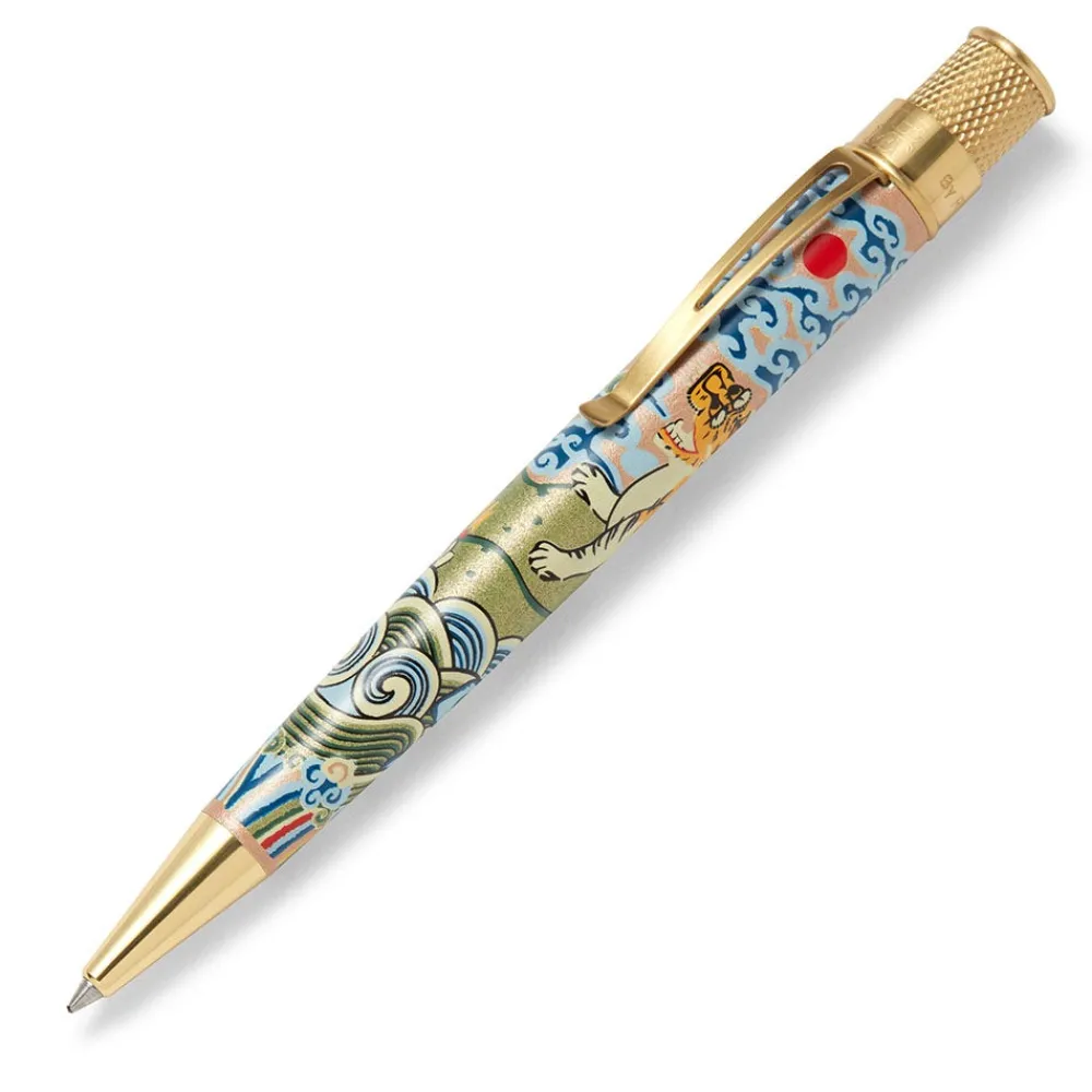 Office^The Met Store Retro 51 Chinese Tiger Rank Badge Rollerball Pen