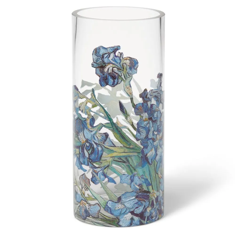 Tableware|Decorative Accents^The Met Store Van Gogh Irises Glass Vase