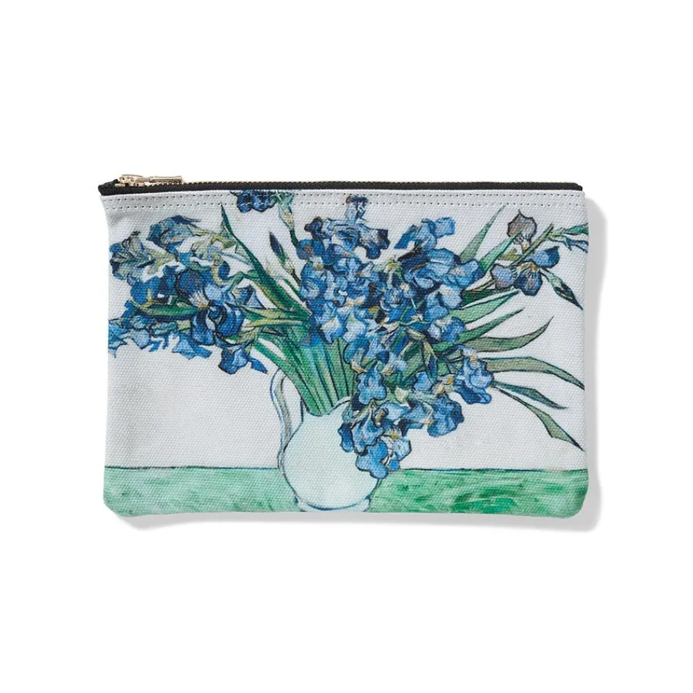 Bags^The Met Store Van Gogh Irises Zip Pouch