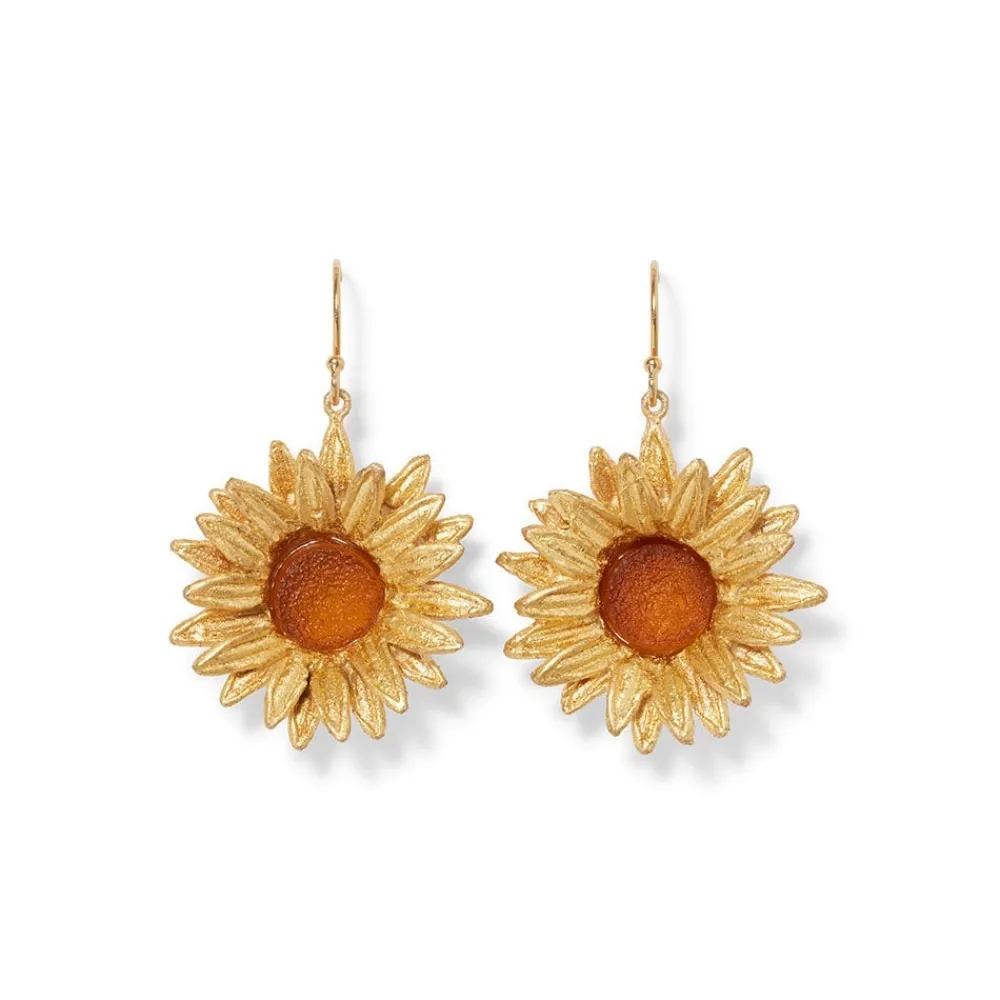 Earrings^The Met Store Van Gogh Sunflower Drop Earrings
