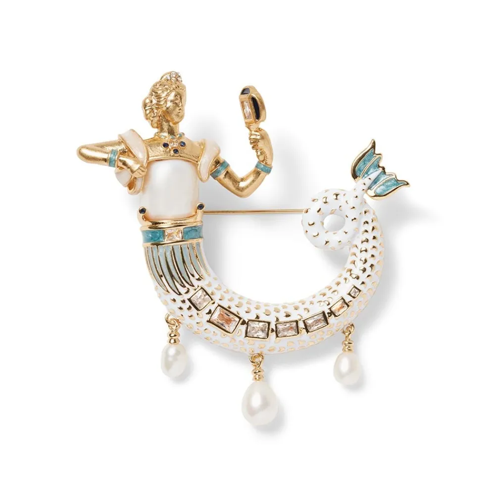 Pins & Brooches^The Met Store Mermaid Baroque Pearl Brooch