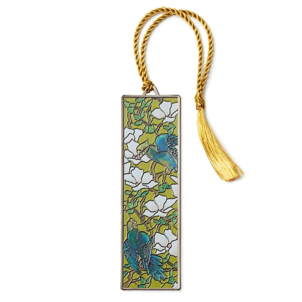 Office^The Met Store Louis C. Tiffany Hibiscus and Parrots Bookmark