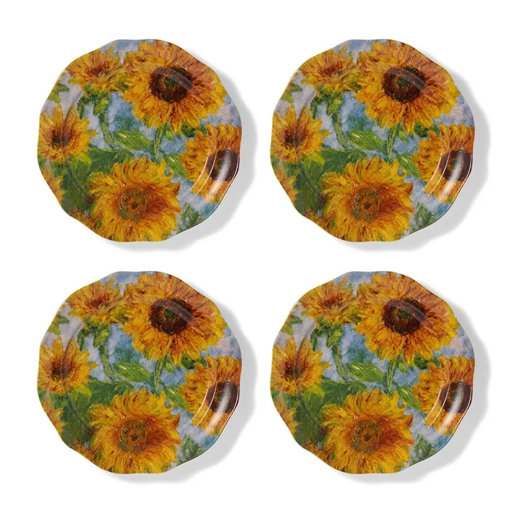 Tableware^The Met Store Monet Sunflowers Side Plate Set