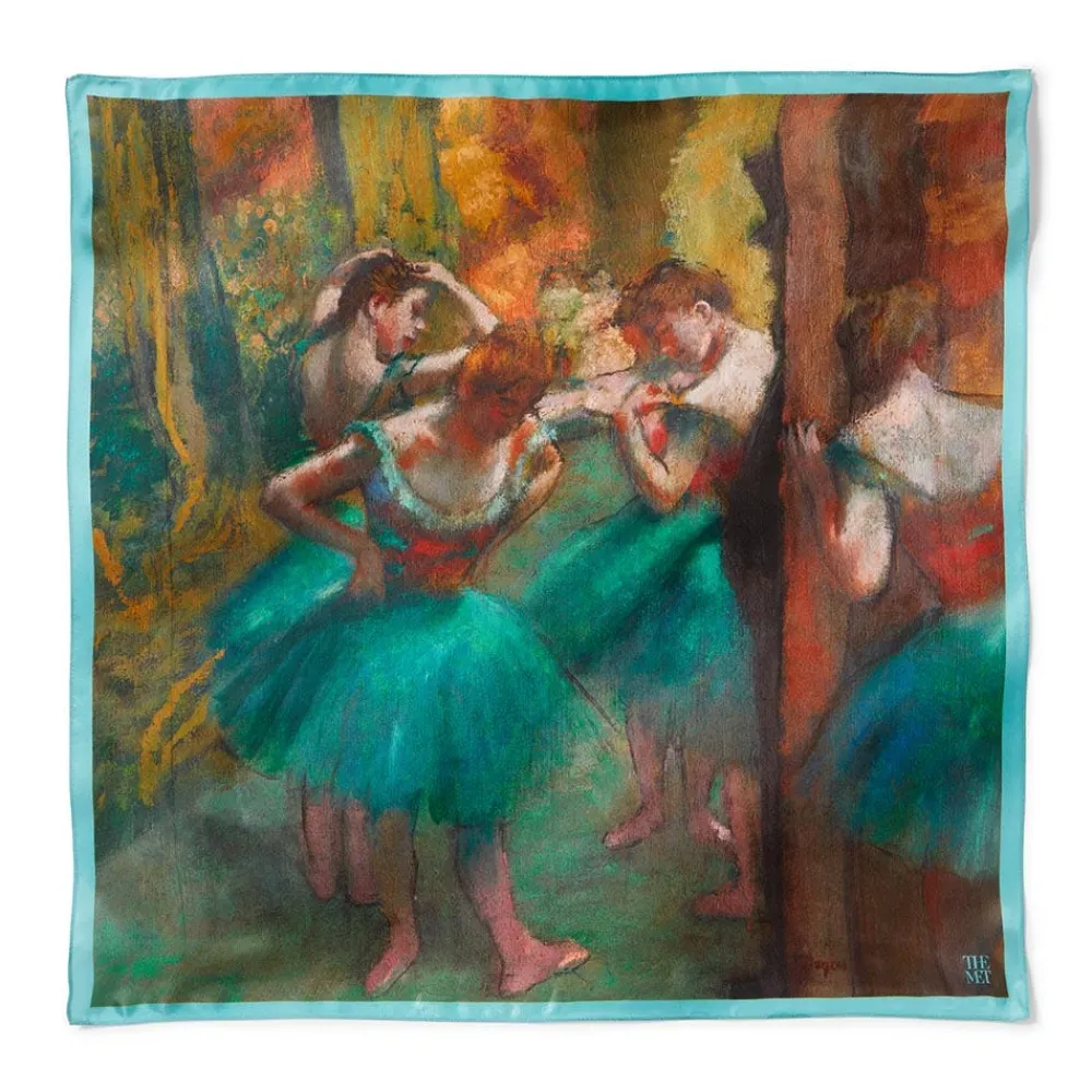 Scarves & Wraps^The Met Store Degas Dancers Silk Neckerchief
