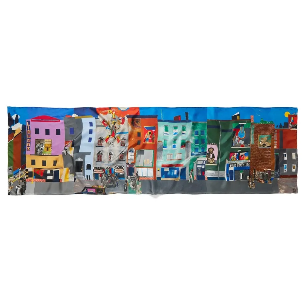 Scarves & Wraps^The Met Store Bearden The Block Oblong Silk Scarf