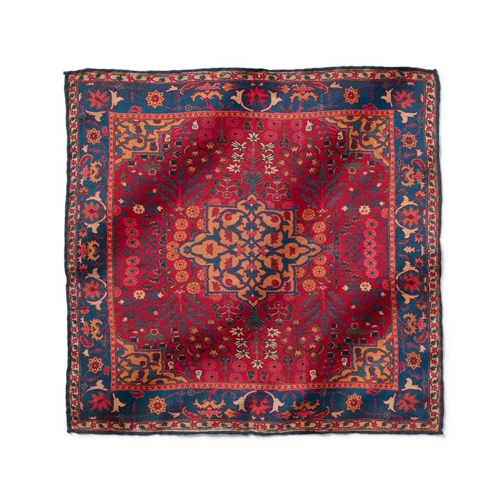 Small Accessories^The Met Store Iranian Vase Carpet Silk Pocket Square