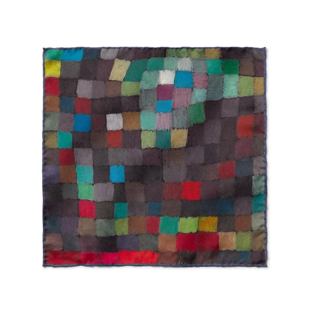 Small Accessories^The Met Store Klee May Picture Silk Pocket Square