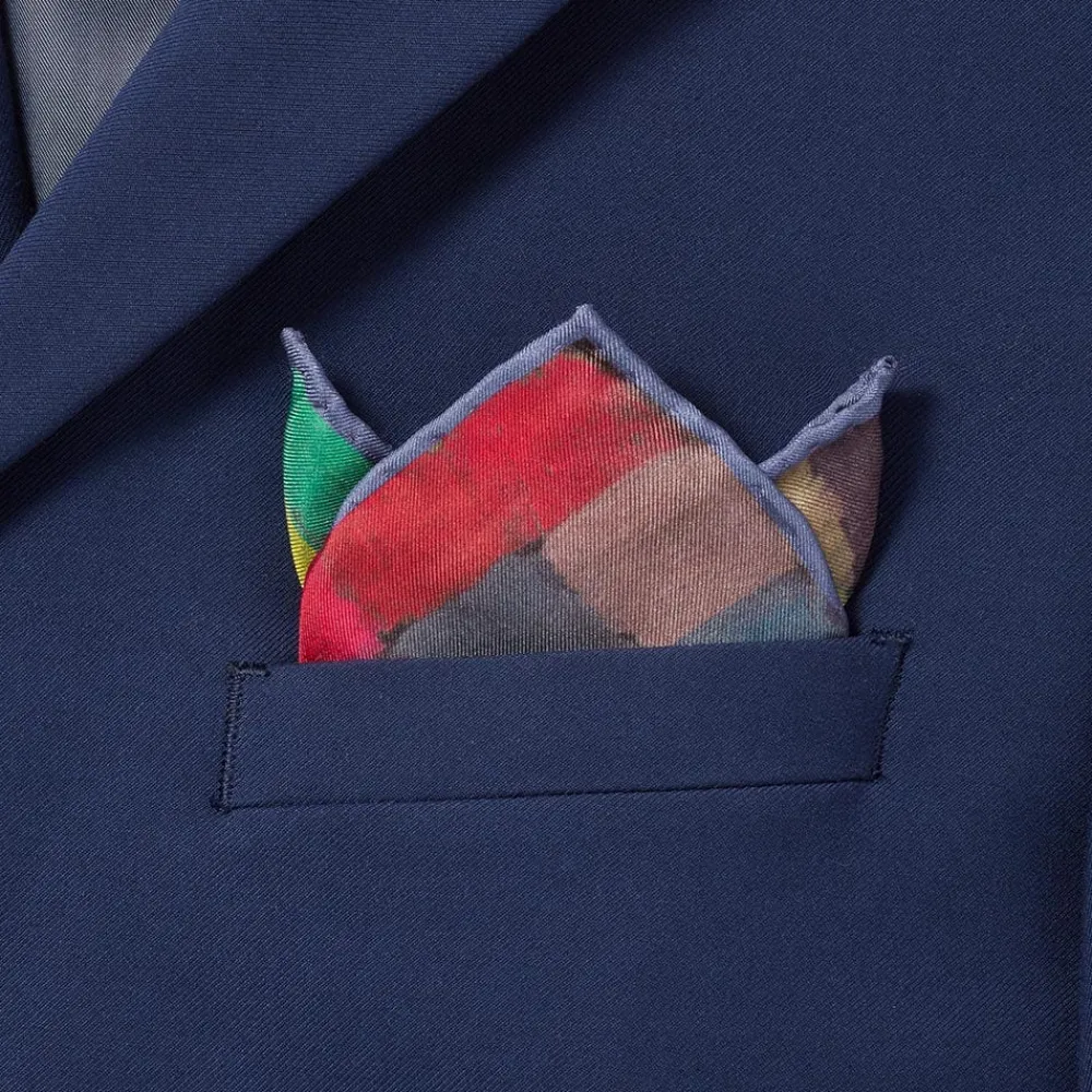 Small Accessories^The Met Store Klee May Picture Silk Pocket Square