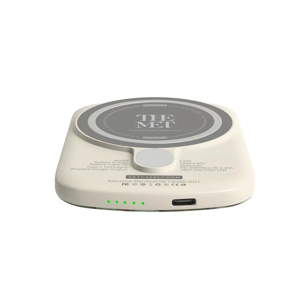 Office|Small Accessories^The Met Store Casely Monet Bridge and Water Lilies Power Pod Wireless Charger