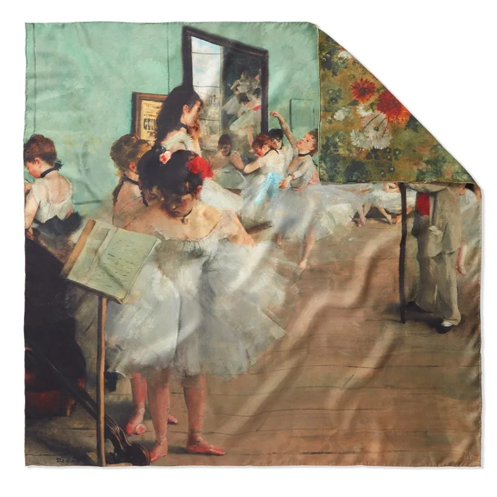 Scarves & Wraps^The Met Store Degas Impressions Double-Sided Square Silk Scarf