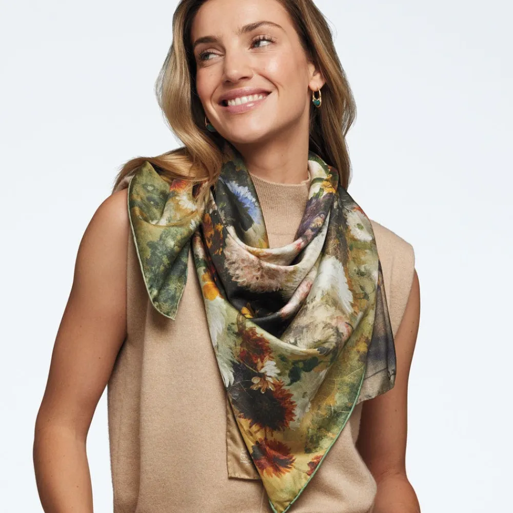 Scarves & Wraps^The Met Store Degas Impressions Double-Sided Square Silk Scarf