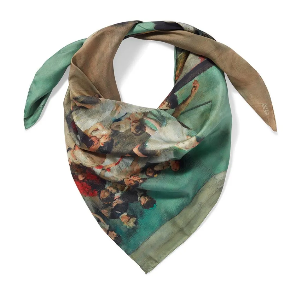 Scarves & Wraps^The Met Store Degas Impressions Double-Sided Square Silk Scarf