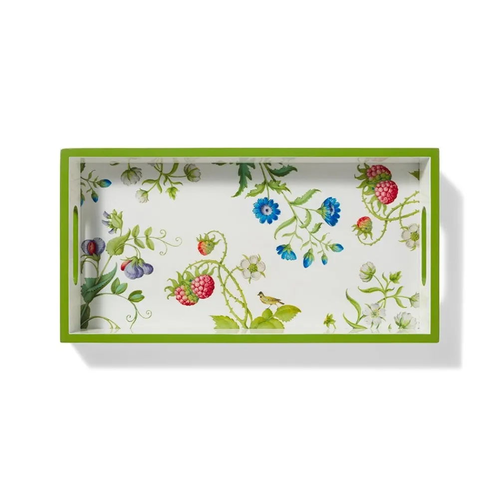 Tableware|Decorative Accents^The Met Store The Met Cloisters Garden Rectangular Lacquer Tray
