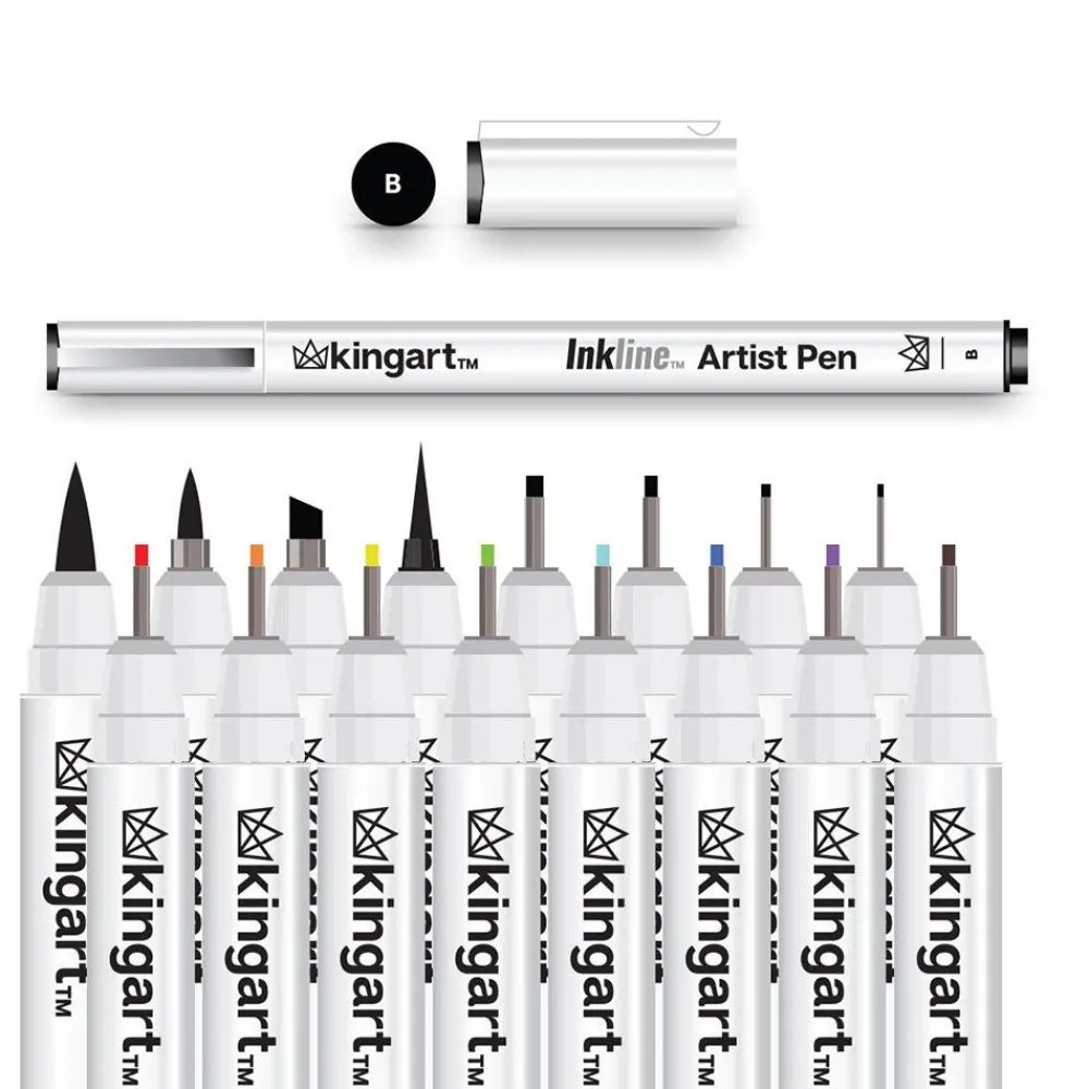 Art Supplies & Easels^The Met Store Inkline Fine Line Pen Set