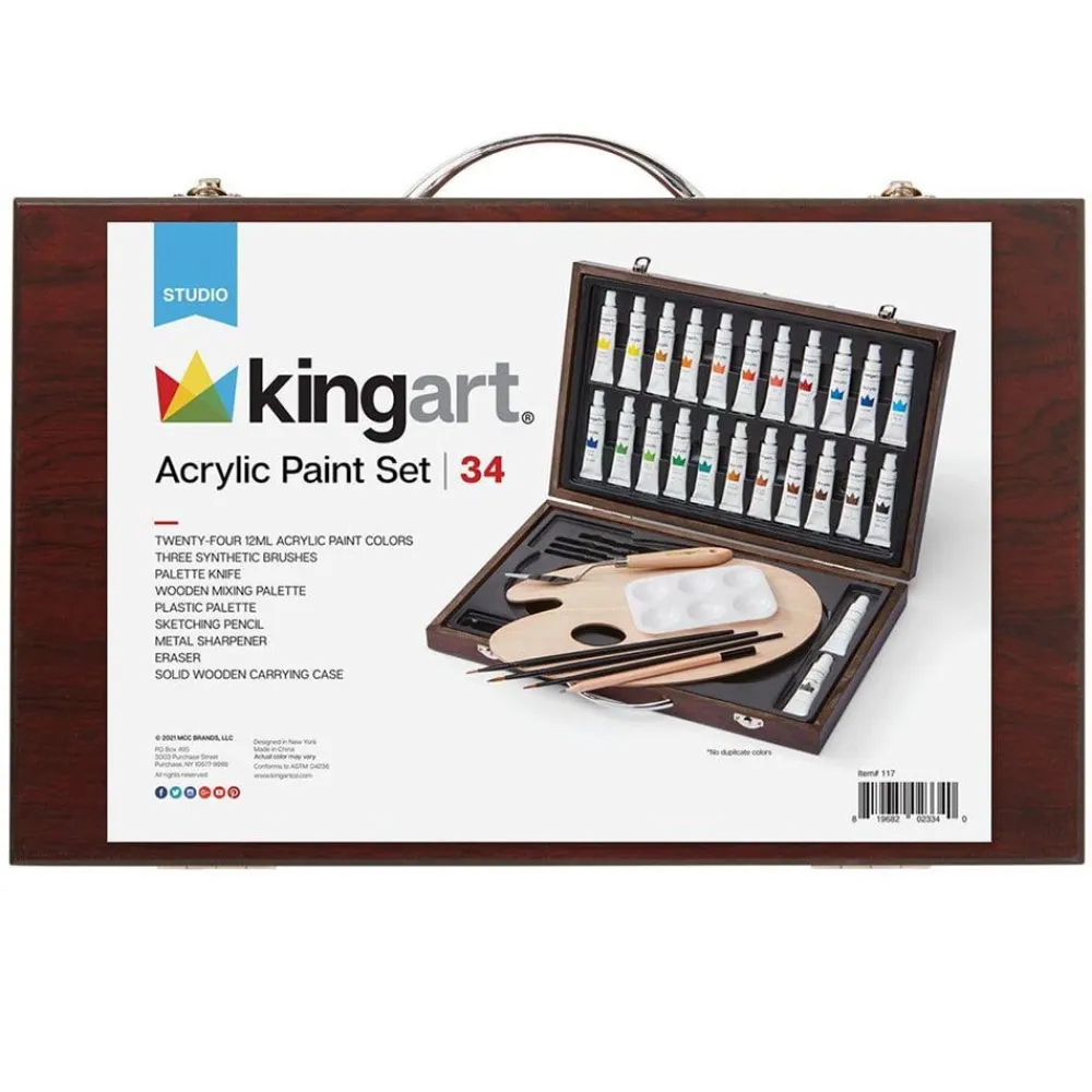 Art Supplies & Easels^The Met Store Acrylic Paint Set