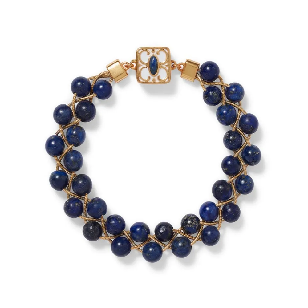 Bracelets^The Met Store Spanish Baldric Lapis Braided Bracelet