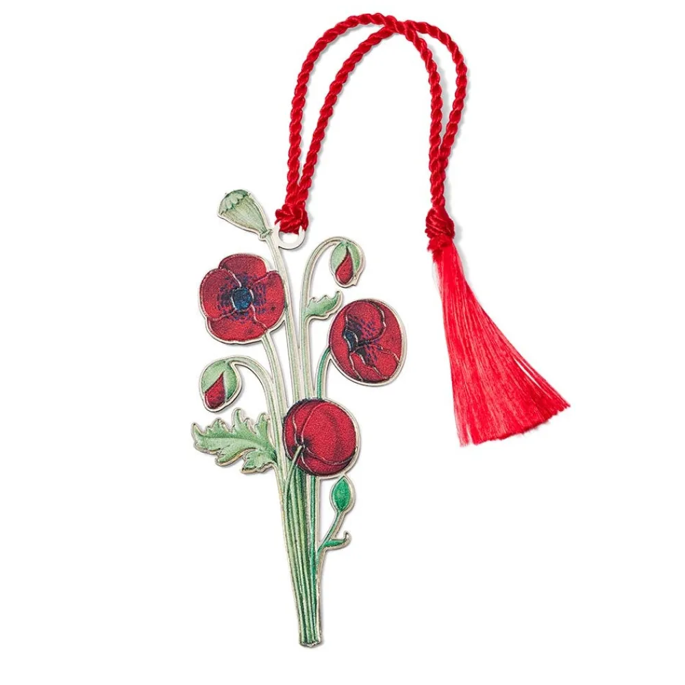 Office^The Met Store The Met Cloisters Garden Poppy Bookmark