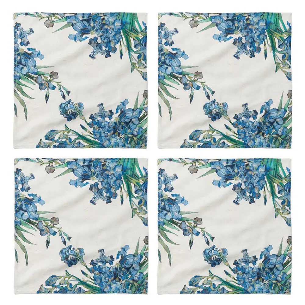 Tableware^The Met Store Van Gogh Irises Napkin Set