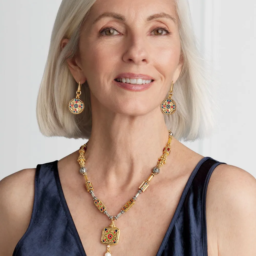 Jewelry Sets^The Met Store Medieval Byzantine Statement Necklace and Drop Earrings Set