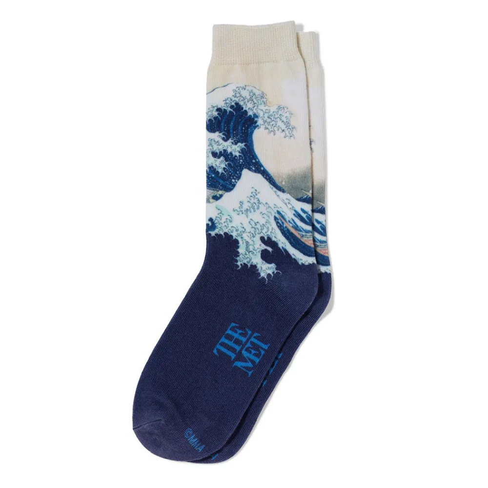 Small Accessories^The Met Store Hokusai Great Wave Men's Socks