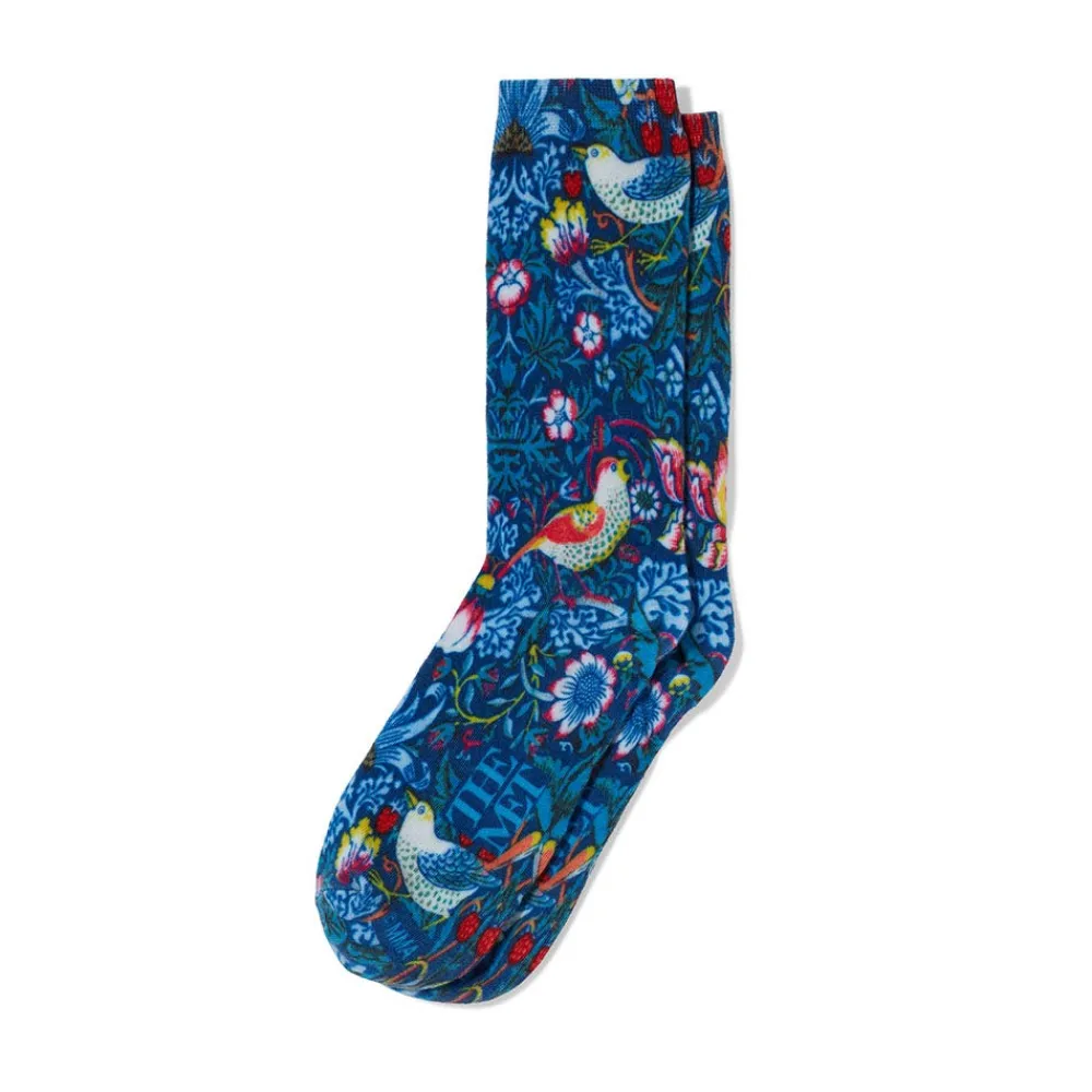 Small Accessories^The Met Store William Morris Strawberry Thief Women's Socks