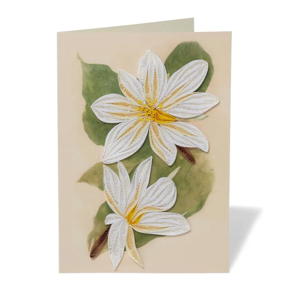 Notecards & Correspondence^The Met Store Studies of Magnolias Quilled Card