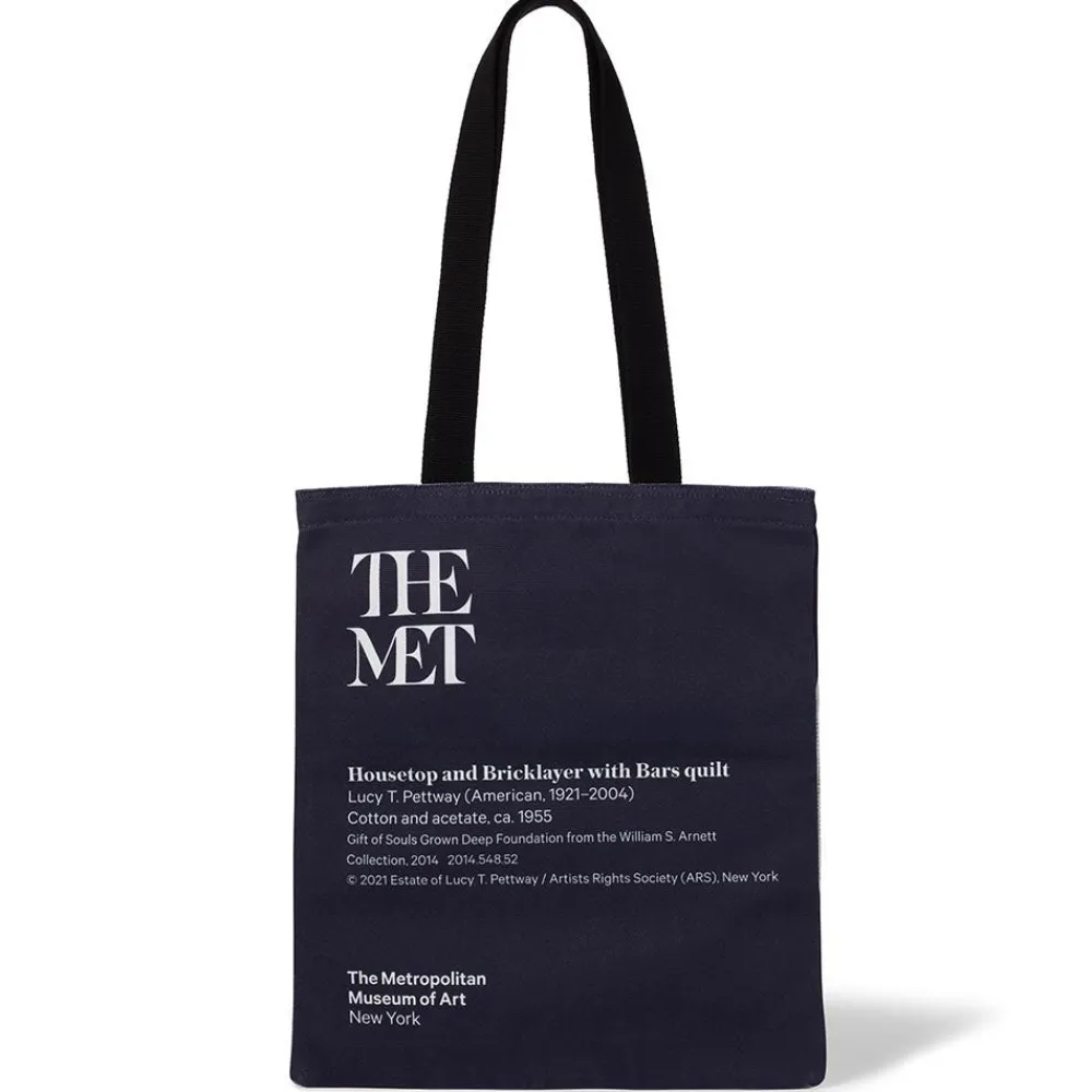Bags^The Met Store Gee's Bend Pettway Quilt Design Tote