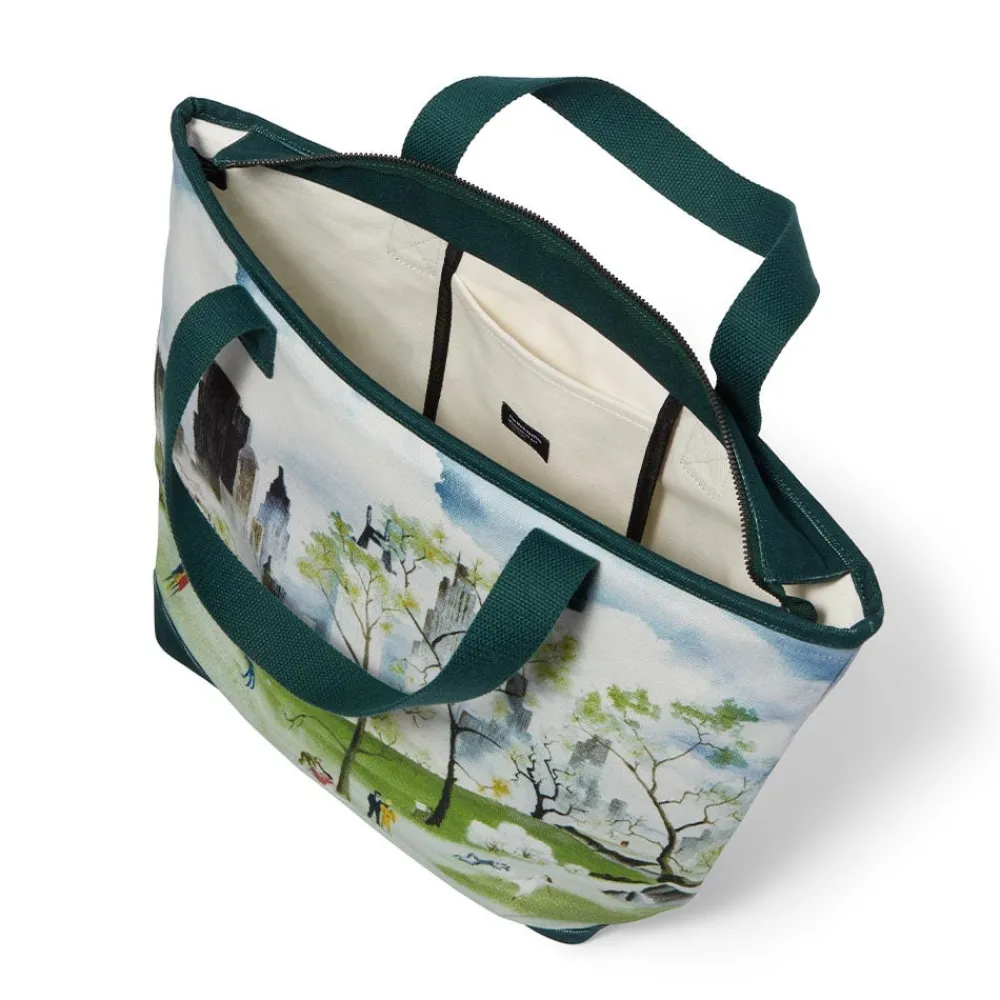 Bags^The Met Store Dehn Spring in Central Park Zip Tote
