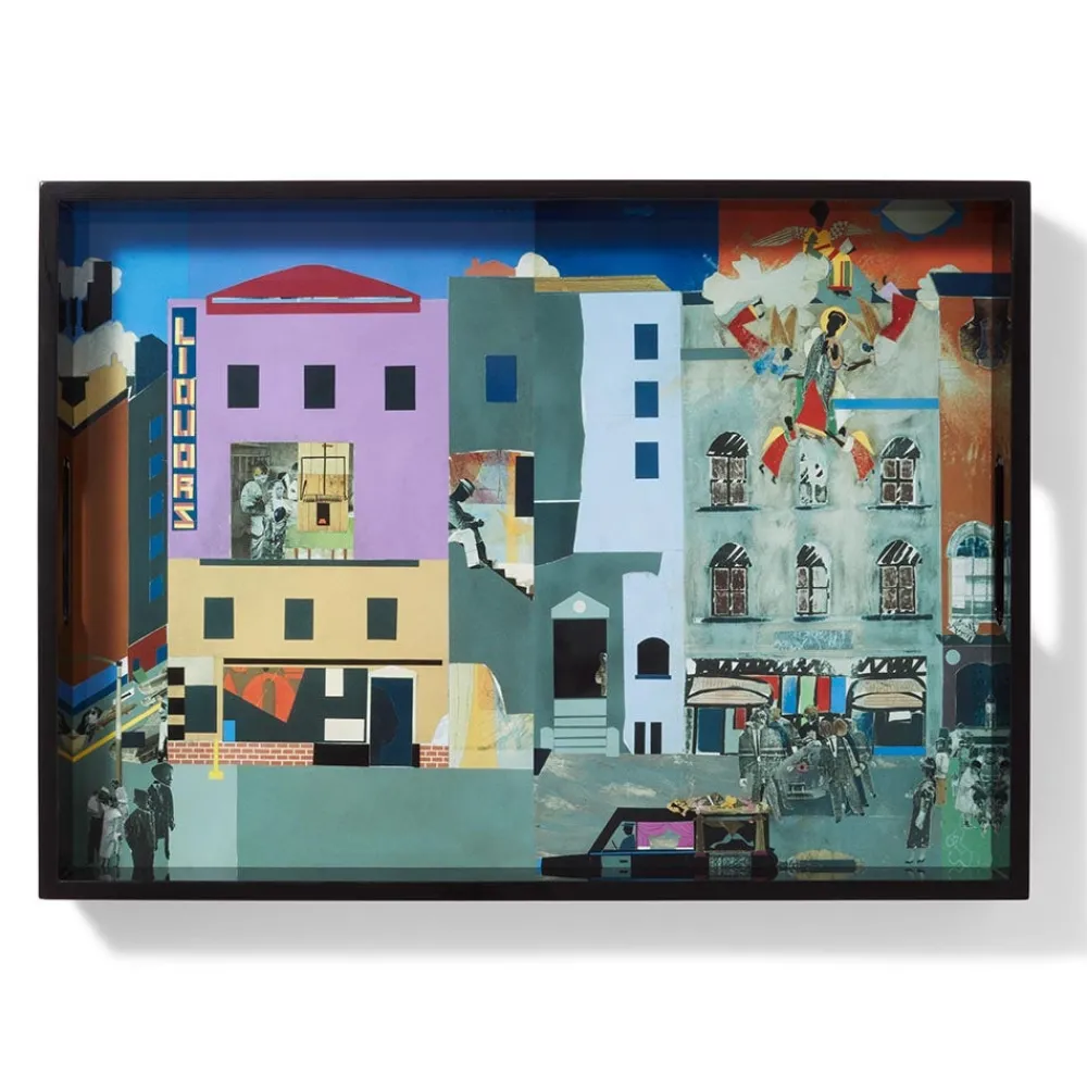 Tableware|Decorative Accents^The Met Store Bearden The Block Lacquer Tray