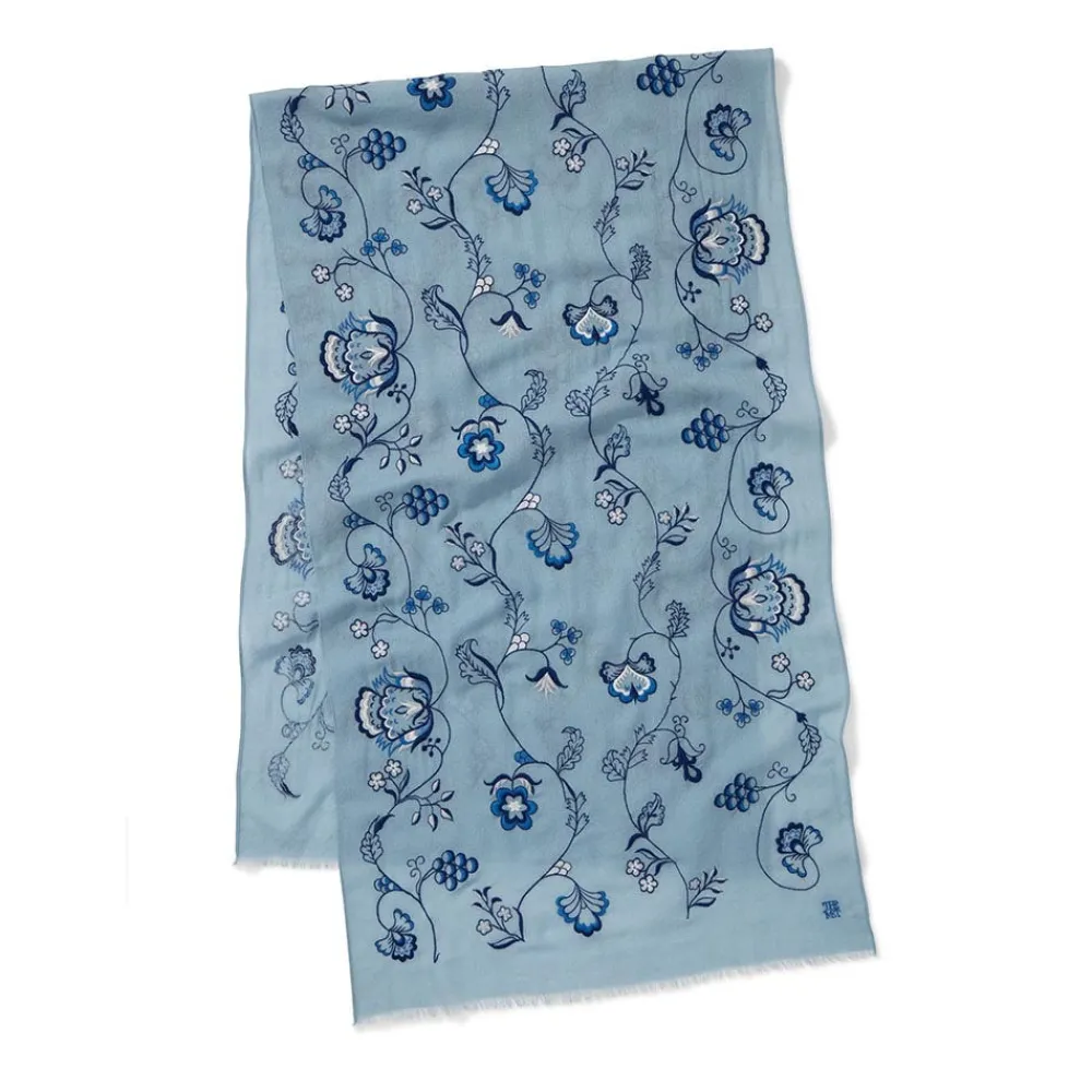Scarves & Wraps^The Met Store American Vines Embroidered Shawl